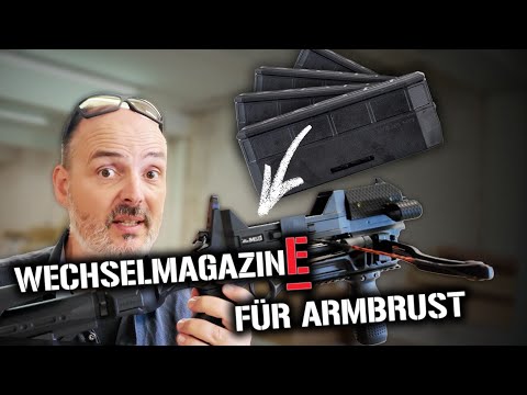 Crossbow with interchangeable magazines - Steambow M10 Tactical Review