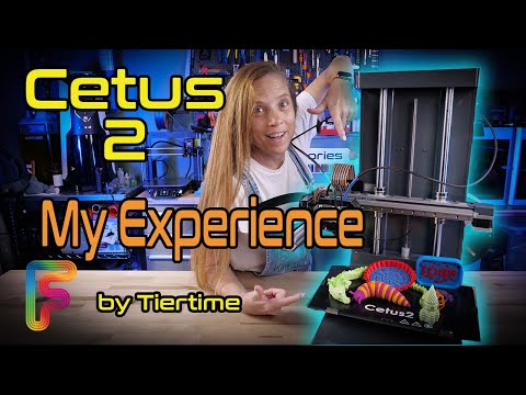 My Experience with the Cetus 2 3D Printer!