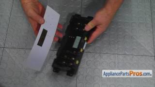 How to: Frigidaire/Electrolux Control Board Overlay 316419137
