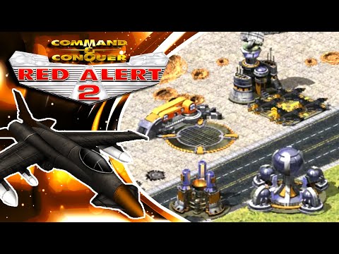 Red Alert 2 | Korean Black Eagle | (7 vs 1 + Superweapons)