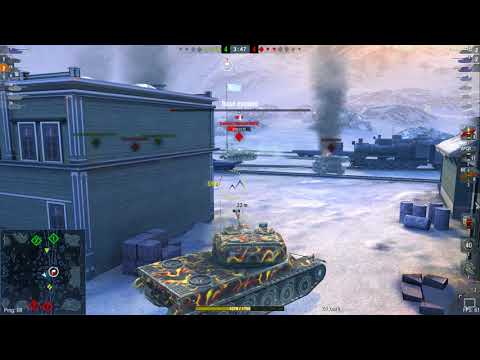 Wot Blitz ~ Amx 50 120 Aced ~ Dead Rail