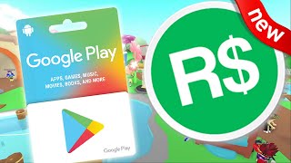 How to Buy Robux With Google Play Gift Card - Redeem your Gift Card