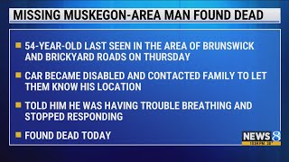 MSP: Missing man found dead near Holton