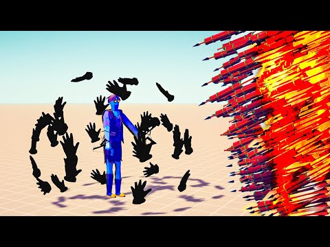 DARK PEASANT vs 8x EVERY GOD / Totally Accurate Battle Simulator ( TABS )