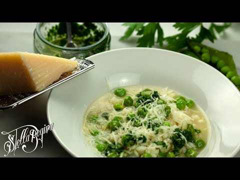 how to cook risi e bisi, italian peas & rice my venetian grandma used to cook #asmr | stella regina
