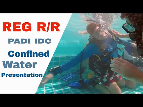 Regulator Removal and Recovery - PADI IDC Confined Water Presentation