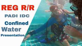 Regulator Removal and Recovery - PADI IDC Confined Water Presentation