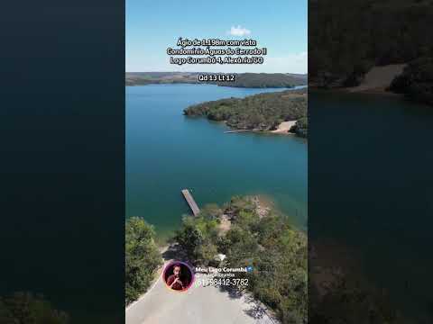 Ágio com vista para o lago na Qd 13 lt 12 no Águas do Cerrado II nO Lago Corumbá 4 em Alexânia/GO