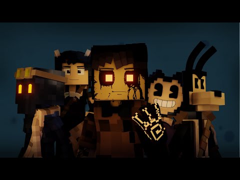 DESOLATE HALLWAY |( Bendy and the Ink Machine Animated)Minecraft Music Video- ADVOCATEMUSIC #BATDR