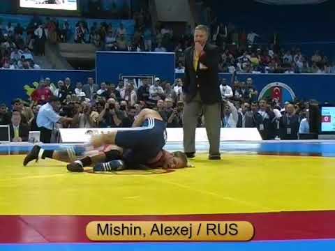 84 kg. Alexej Mishin (RUS) Winner GR, World Championship 2007, Baku-AZE
