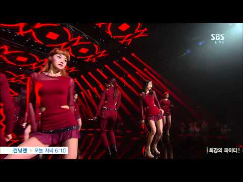 Nine Muses (9Muses) [Dolls] @SBS Inkigayo Popular song 20130203