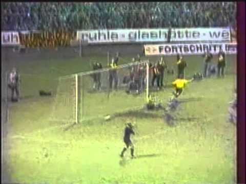 1989 March 15 Dynamo Dresden East Germany 4 Victoris Bucharest Romania 0 UEFA Cup