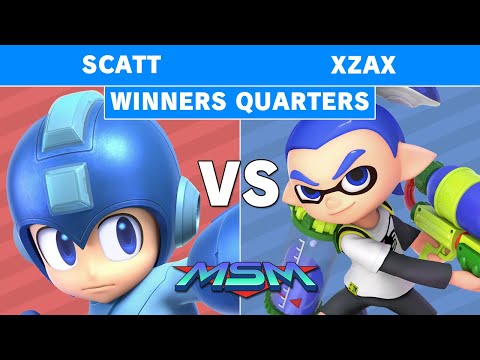 MSM 200 - MVG | Scatt (mega man) vs Scarz | Xzax (Inkling) Winners Quarters -Smash Ultimate