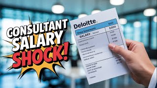 What Deloitte Senior Consultants REALLY Earn in 2025 || Shocking Salary Slip