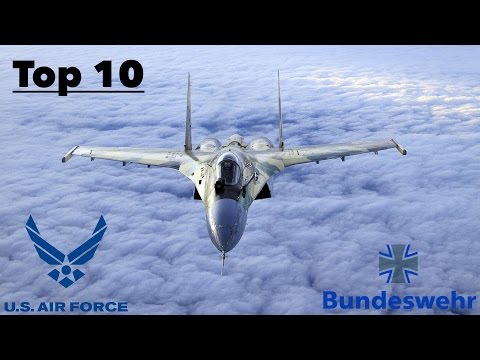 Top10 Fighter jets in the World 2015 (HD)