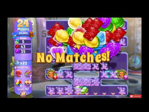 Wonka's World of Candy Level 202 NO BOOSTERS - A S GAMING