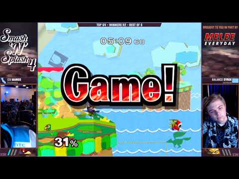 Smash'N'Splash 4 TOP 24 WINNERS - C9 | Mang0 (Falco) vs Balance | Syrox (Fox)