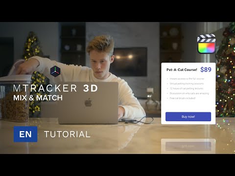 mTracker 3D — MIX & MATCH different plugins with tracker — MotionVFX Tutorial