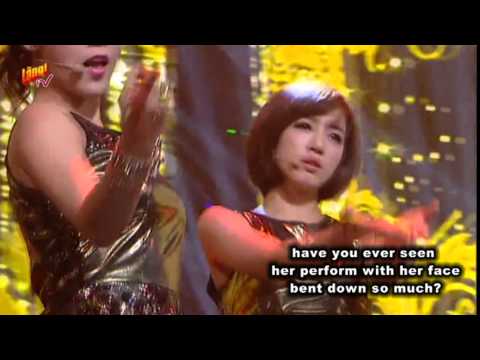 The final stage when the rumors began, Eunjung T-ara cry on stage - [120729] Day by Day