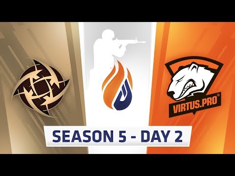 ECS Season 5 Day 2 - NiP vs Virtus.pro - Train