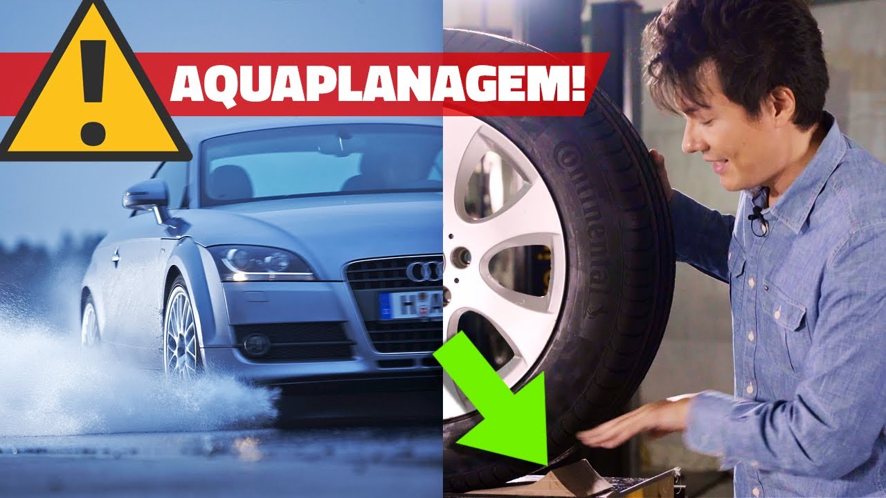 O PERIGO DA AQUAPLANAGEM: explicação técnica - e o que fazer ao volante!