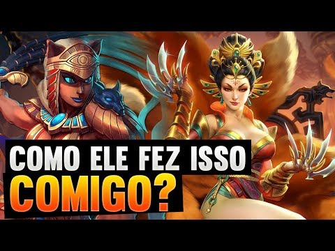 Esse cara sabe jogar! SMITE: RANKED DUEL BASTET X DA JI