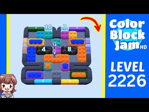 Color Block Jam Level 1319 (2226) Solution Walkthrough