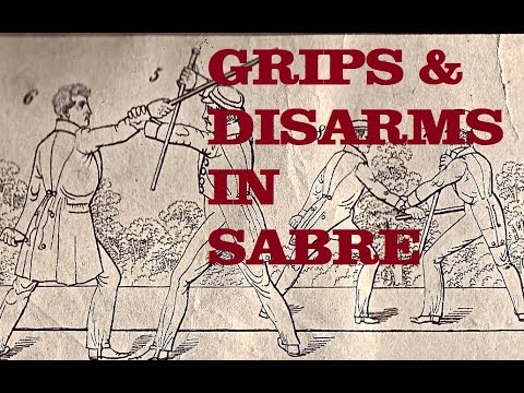 Military Sabre Fencing - Grips and Disarms