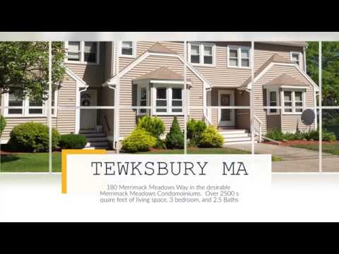 180 Merrimack Meadows Lane- Tewksbury MA Condo for Sale