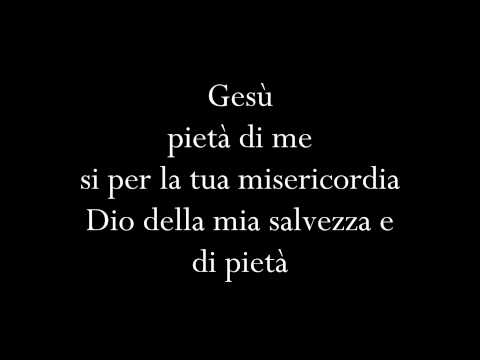 gesu pieta di me