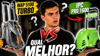 WAP 5100 TURBO vs IPC PRO 1600 | Qual Melhor Lavadora de uso Profissional Boa e Barata?
