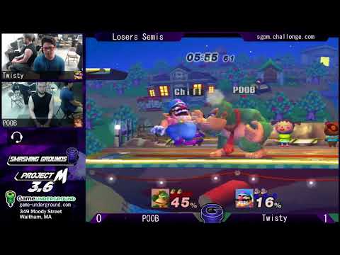 SG at GU 18.1 LS - POOB (Donkey Kong) vs Twisty (Wario)