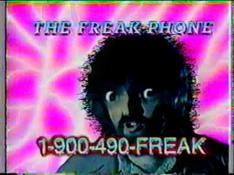 Freak Phone Commercial (120 Minutes late 80's)