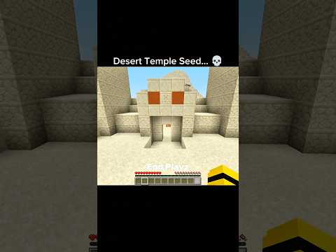 Minecraft Seed Desert Temple 💀