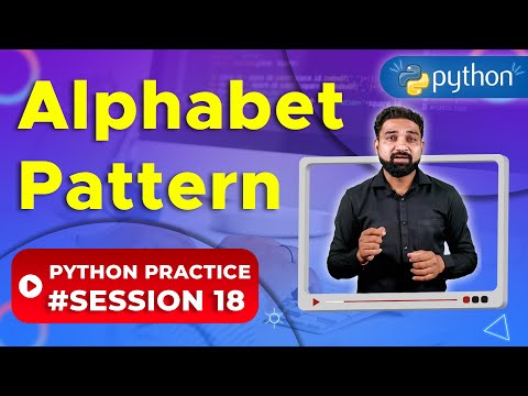 Alphabet Pattern Programs In Python Python Practice 18 Newtum Solutions