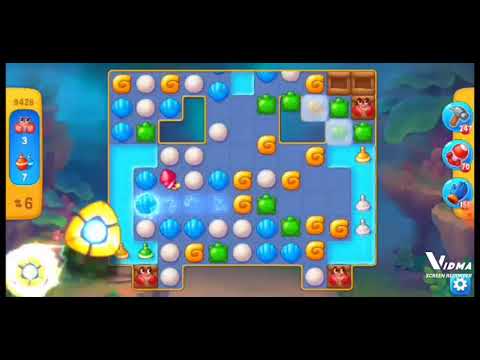 Fishdom. 9428 level no boosters and diamonds. 20 moves