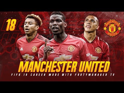 CHAMPIONS LEAGUE ROUND OF 16! | FIFA 19 Career Mode: Manchester United #18 (FIFA 19 Gameplay)