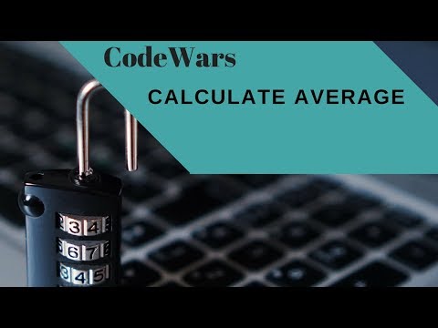 Codewars Calculate Average Javascript Es6 Solution
