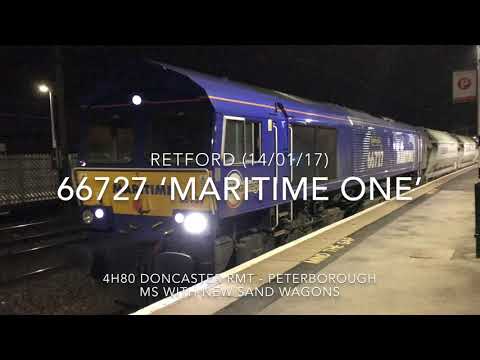 66727 ‘Maritime’ at Retford