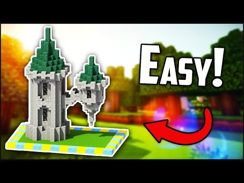 How to Build a Wizard Tower in Minecraft 1.14 (EASY!)