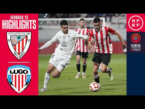 Resumen #PrimeraFederación | Athletic Club "B" 2-2 CD Lugo | Jornada 25 | Temporada 2024/25