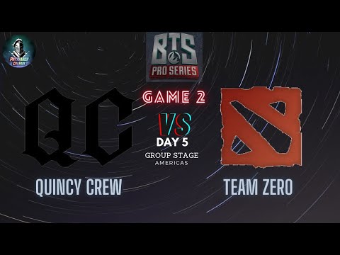 [ENG] QUINCY CREW v TEAM ZERO - Game 2 (BO2) - (AMERICAS) BTS PRO SERIES 3 - Day 9