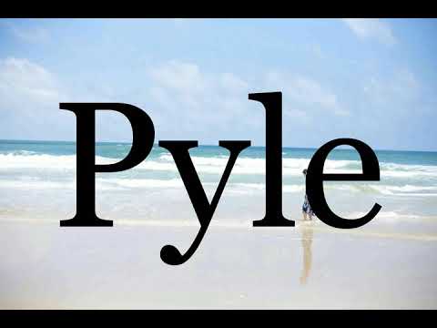 How To Pronounce Pyle🌈🌈🌈🌈🌈🌈Pronunciation Of Pyle