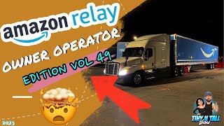 AMAZON RELAY OWNER OPERATOR INTERMODAL 2023 STOP WATCH NOW