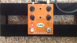 Video thumbnail for T-Rex Replica Delay Pedal by Curtis Kent