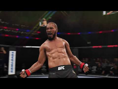 UFC 4 career mode completion { RETIRED CHAMPION} cutscene.