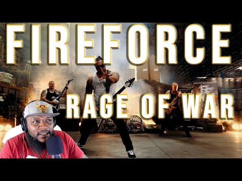 TWIGGA GOT THE RAGE - FIREFORCE - "Rage Of War" (Official Music Video)(REACTION)