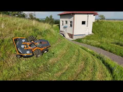 Raymo - slope mower – Mowing water reservoir and water tanks