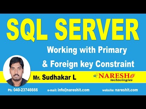 Working With Primary Foreign Key Constraint In Sql Server Sql Server Tutorial