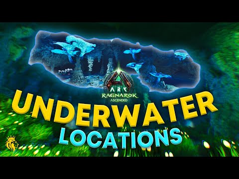 TOP 10 BEST UNDERWATER Base Locations on RAGNAROK ASCENDED!  ARK: Survival Ascended